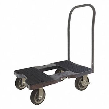 SNAP-LOC Platfrm Truck 1500lb 32inLx20-1/2inW Blk, 40AL25