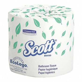KIMBERLY-CLARK PROFESSIONAL Toilet Paper Roll 550 White PK80, 40AY51