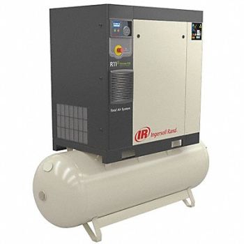 INGERSOLL RAND Rotary Screw Air Compressor Horiz 5 hp, 40AY89