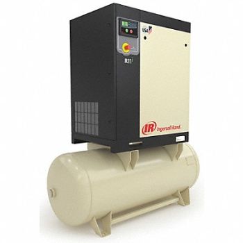 INGERSOLL RAND Rotary Screw Air Compressor Horiz 15 hp, 40AY90