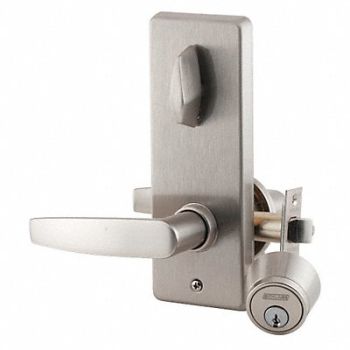 SCHLAGE Lever Lockset Mechanical Entrance Grd. 2, 40CF13