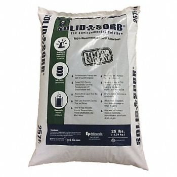 EP MINERALS Absorbent 25 lb Diatomaceous Earth, 40CH71