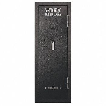 MESA SAFE COMPANY Gun Safe Shaped Handle/Electronic/Fire, 40CJ30