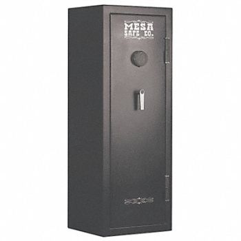 MESA SAFE COMPANY Gun Safe Shaped Handle/Digital/Burglary, 40CJ32