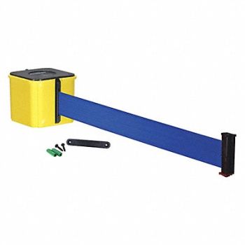 RETRACTA-BELT Retractable Belt Barrier 15 ft 4-1/2inW, 40CK45