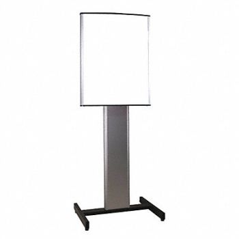 VERSA-STAND Sign Holder Aluminum/Steel/Acrylic, 40CL83
