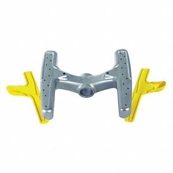 BRADLEY Eye and Face Wash Assembly SS, 40CP49