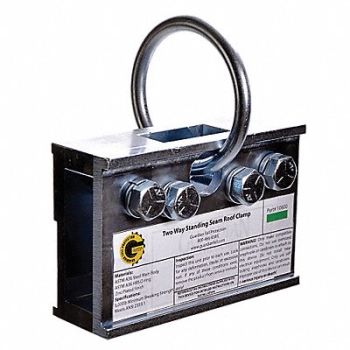 GUARDIAN Two-Way Standing Seam Roof Clamp, 40D497