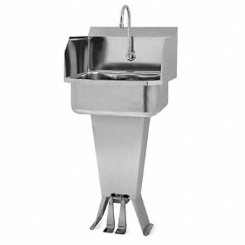 SANI-LAV SaniLav HandWash Sink Rect 17inx14inx7in, 40D705