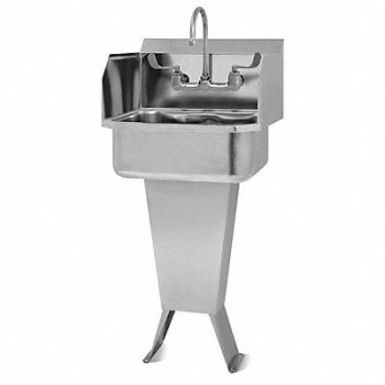 SANI-LAV SaniLav HandWash Sink Rect 17inx14inx7in, 40D706