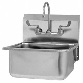 Sani-Lav Hand Sink Rect 19inx16inx10in, 40D710