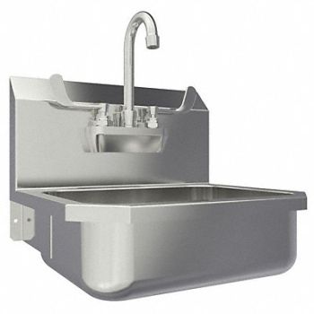 Sani-Lav Hand Sink Rect 14inx11inx5in, 40D717