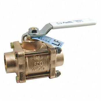 APOLLO LF Bronze Ball Valve Sweat 2-1/2 in, 40D967