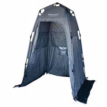 CLEANWASTE Privacy Shelter Width 48 x Height 78 In, 40D989