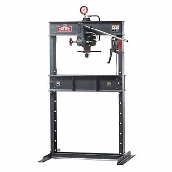 DAKE CORPORATION Hydraulic Press Manual 25 tons, 40F039
