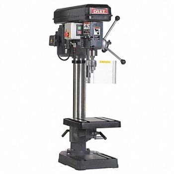 DAKE CORPORATION Bench Drill Press 1/2 hp 1/2 Chuck, 40F109