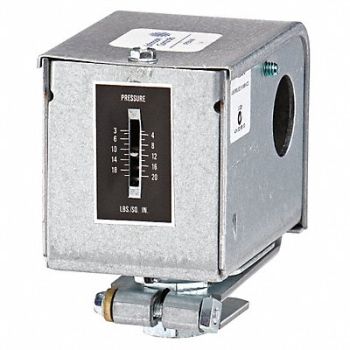 JOHNSON CONTROLS Low Pressure Control SPDT Dual Stage, 20RG47