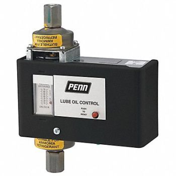 JOHNSON CONTROLS Lube Oil Control 8 to 70 PSI, 40G359