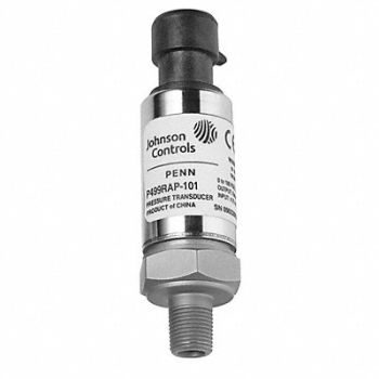 JOHNSON CONTROLS Pressure Transmitter 0 to 100 psi 1/8, 20RG29