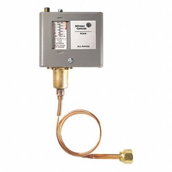 JOHNSON CONTROLS Pressure Control Low 20 In to 100, 40G395
