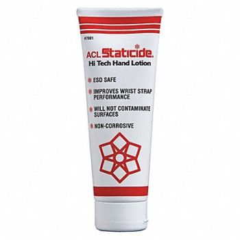 ACL STATICIDE Hand Lotion Unscented 8 oz Bottle, 40GL75