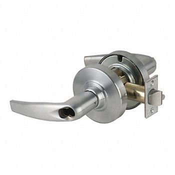 SCHLAGE Lever Lockset Mechanical Classroom Grd.1, 40GN67