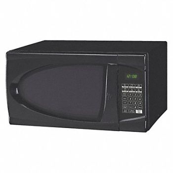 GRAINGER APPROVED Microwave Black 1.1 cu ft 120V, 40GR47