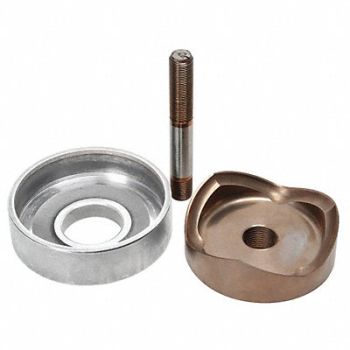 GREENLEE Knockout Punch and Die Kit 4 35/64 Size, 40H681