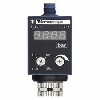 TELEMECANIQUE SENSORS Electric Pressure/Vacuum Sensor NPN, 40HZ78