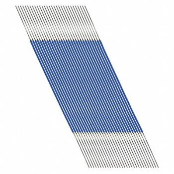 OK INDUSTRIES Wire Wrapping Wire 30 AWG Blu 5 PK50, 40J721