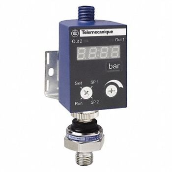 TELEMECANIQUE SENSORS Fluid/Air Pressure Sensor 580.1psi 24VDC, 40JA16