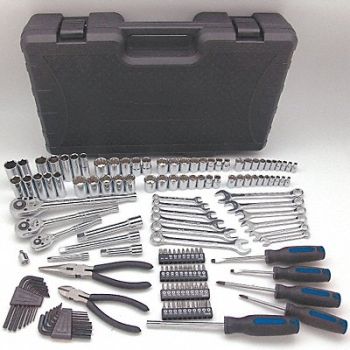 WESTWARD Master Tool Set SAE and Metric 148-Piece, 40JD43