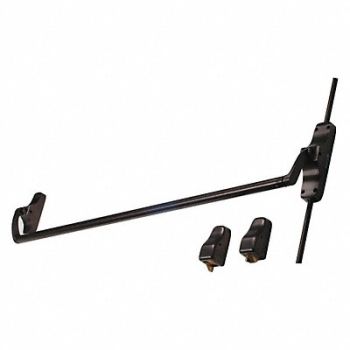 VON DUPRIN Surface Vertical Rod Heavy Fits 2-1/2inW, 40JF16
