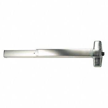 VON DUPRIN Rim Heavy Satin Chrome Fits 4-3/4inW, 40JF26