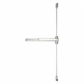 VON DUPRIN Surface Vertical Rod Heavy Fits 4-3/4inW, 40JF34