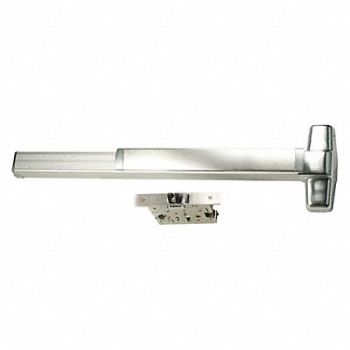 VON DUPRIN Rim Heavy Satin Chrome Fits 4-3/4inW, 40JF43