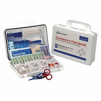 FIRST AID ONLY First Aid Kit Plastic 179 Pieces, 40JH25