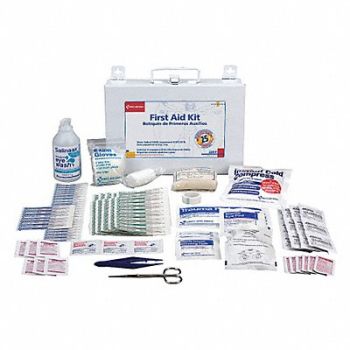 FIRST AID ONLY CPR Kit Metal 110 Pieces, 40JH46