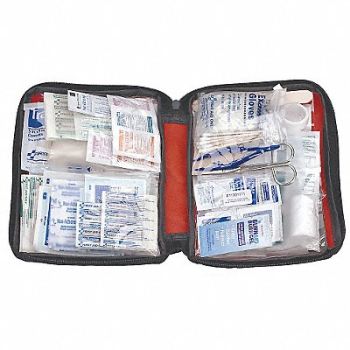 FIRST AID ONLY First Aid Kit Fabric 187 Pieces, 40JH50
