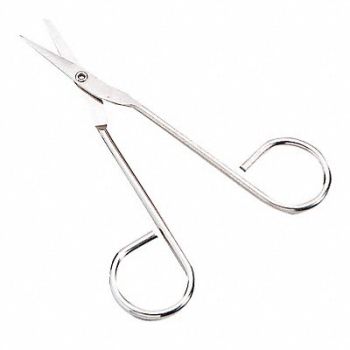 FIRST AID ONLY EMT Utility Scissors Silver 4-1/2 in L, 40JJ40