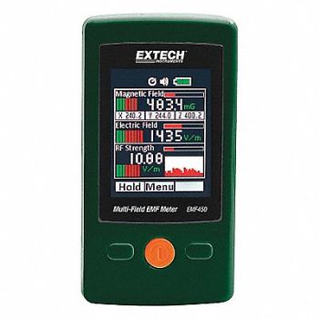 EXTECH EMF Meter LCD Include (3) AAA Batteries, 40JK43