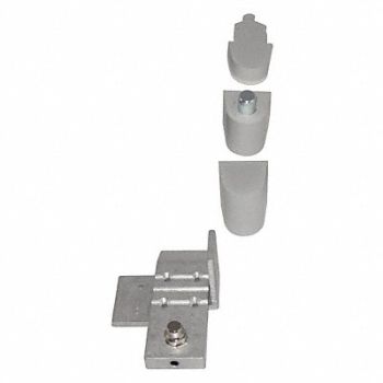 KABA ILCO OffsetPivotHinge RightHand ClearAluminum, 40JK93