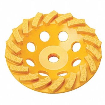 DEWALT Grinding Wheel Diamond Cup 5 In Dia 1 In, 40K392