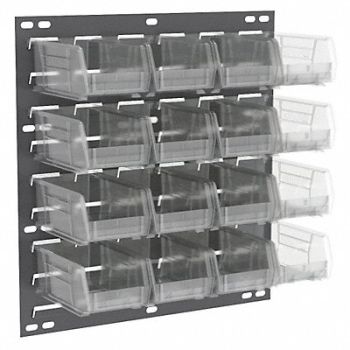 AKRO-MILS Louvrd Pnl 4 5/8inx20inx18in LdCap 160lb, 40K467