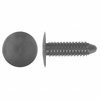 GRAINGER APPROVED Retainer Blk Nylon 5/16In 1 1/16InL PK25, 40K575