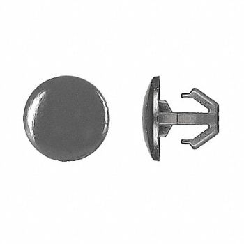 GRAINGER APPROVED Retainer Blk Nylon 6mm 9mm L PK10, 40K579