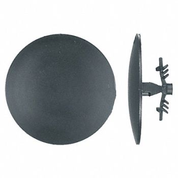 GRAINGER APPROVED Retainer Blk Nylon 7.5mm 10mm L PK15, 40K587