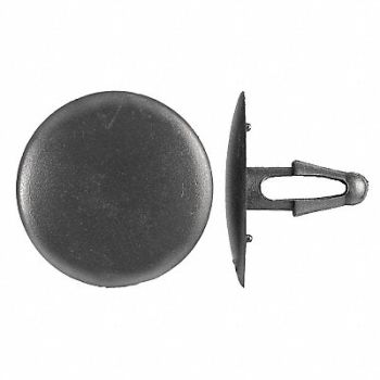 GRAINGER APPROVED Retainer Blk Nylon 7mm 19mm L PK25, 40K588
