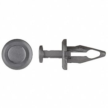 GRAINGER APPROVED Retainer Blk Nylon 9.5mm 23mm L PK25, 40K623