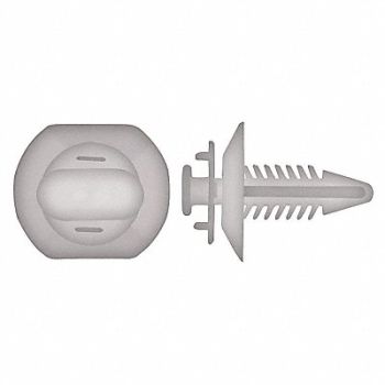 GRAINGER APPROVED Retainer Nylon 6.5mm 21mm L PK25, 40K635